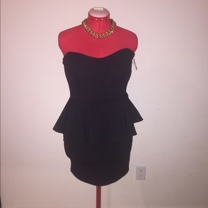 Black lush dress