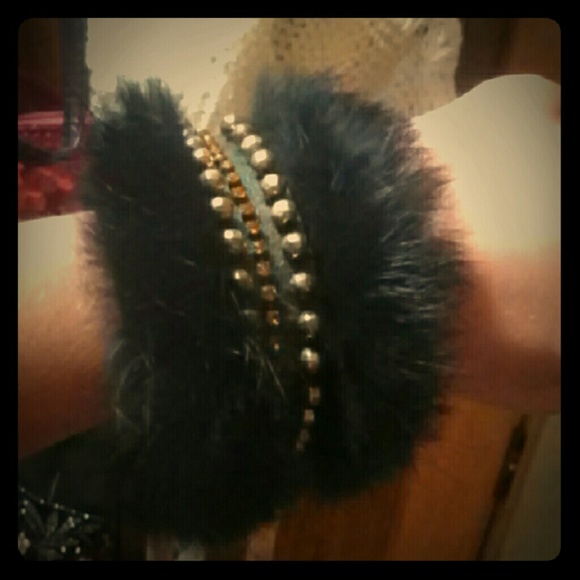A bear fur bracelet