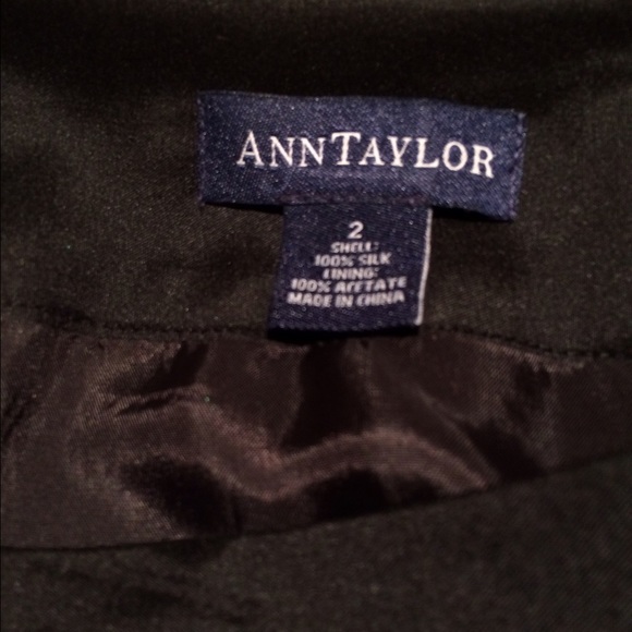 Black Ann Taylor Skirt - Picture 3 of 3