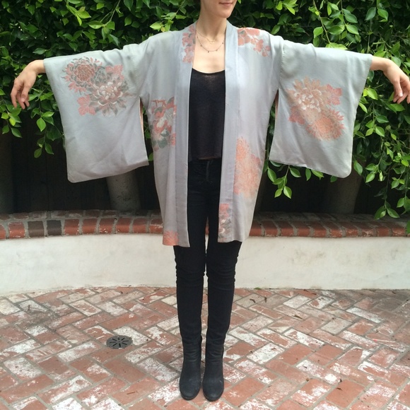 Vintage Silk Japanese Kimono