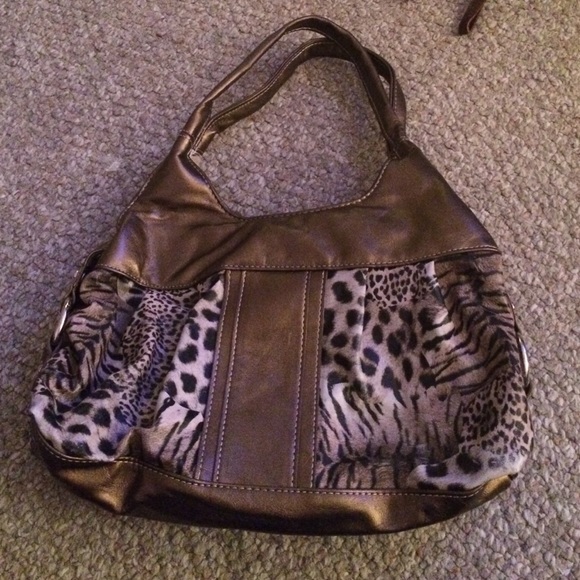 Cheetah/zebra purse