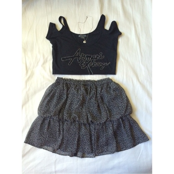 Uniqlo Printed Mini Skirt - Picture 1 of 3