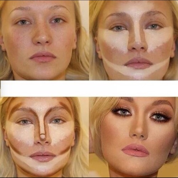 Professional contour cream kit.