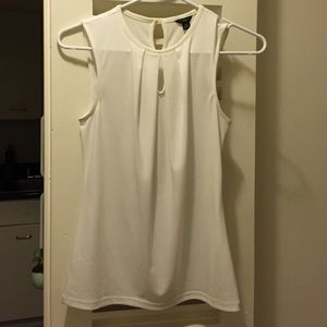 Ivory dressy tank