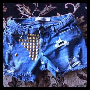On sale over 50% off High waisted denim shorts!!!
