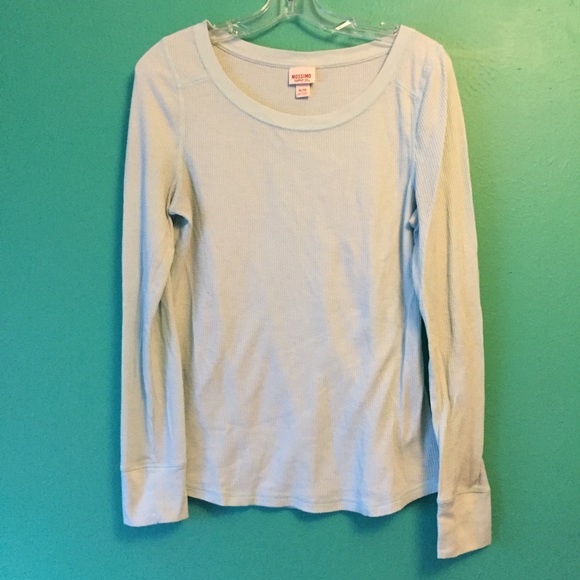 Long Sleeve Aquamarine Thermal