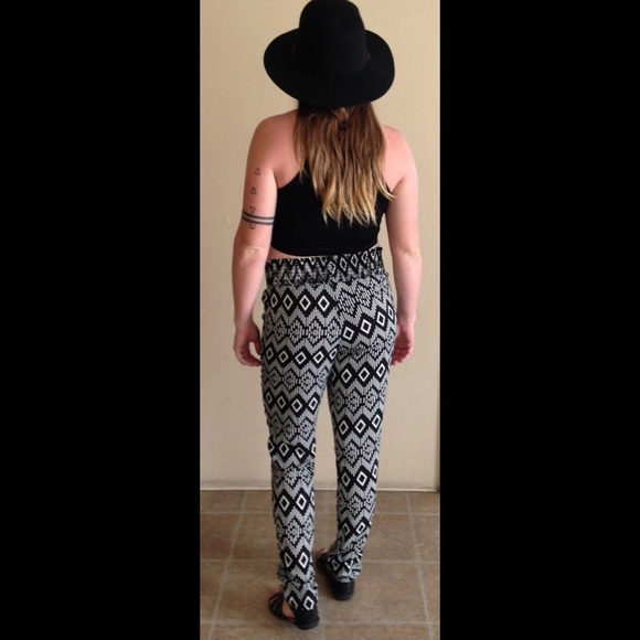 Aztec high waisted pants