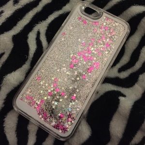 💗iPhone 6 glitter waterfall case💗