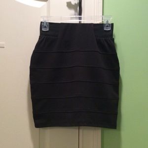 Black Party Skirt