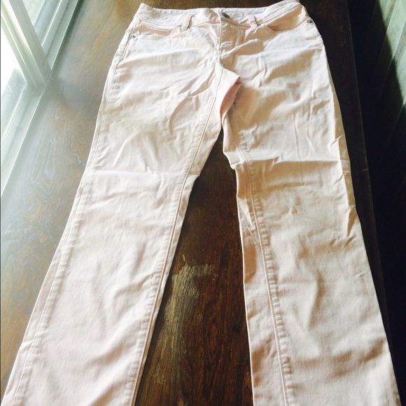 Ann Taylor Loft blush curvy pants. - Picture 3 of 4