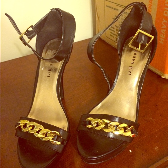 Madden Girl Shoes - Open toe high heels