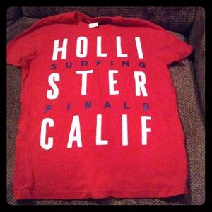 Red Hollister Tee