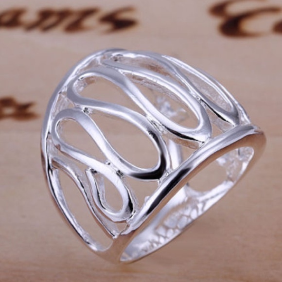 Sterling silver statement ring!!