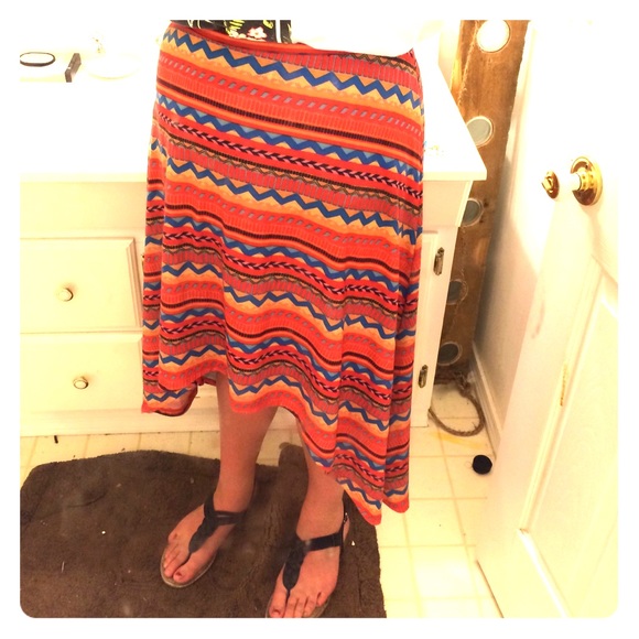 High-low skirt!