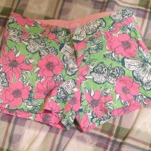 Lilly Pulitzer shorts in Bloomin' Cacoonin'