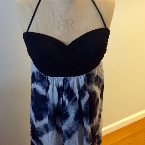Robin Piccone
Black Carreau Tie Dye Cover-up