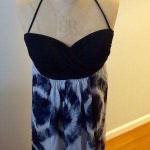 Robin Piccone
Black Carreau Tie Dye Cover-up