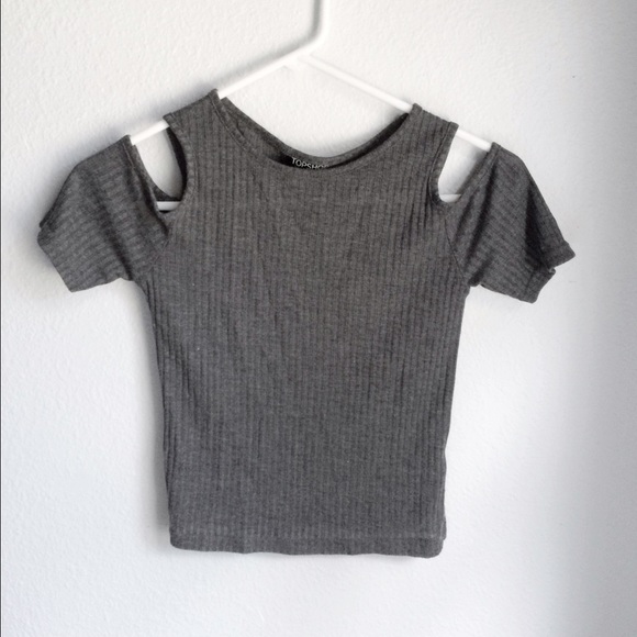 TopShop | Cuttout Crop Top