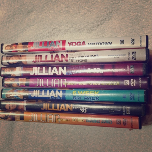 7 Jillian Michaels Workout DVDs