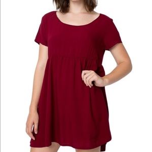 american apparel babydoll dress