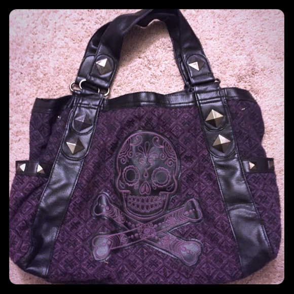 Loungefly skull purse