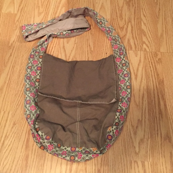 Brown messenger bag