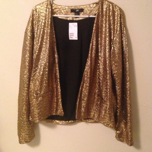 Gold H&M Blazer