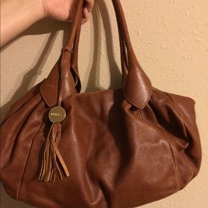 Real leather Furla bag