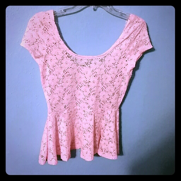 Sweet pink top