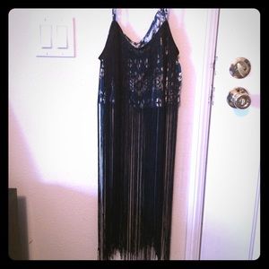 Spaghetti strap beach cover up