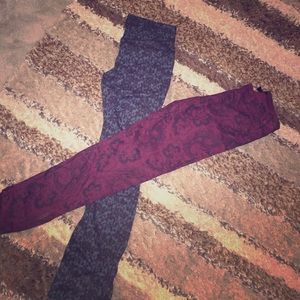 Set of 2 beautiful h&m printed pants! LIKE NEW!