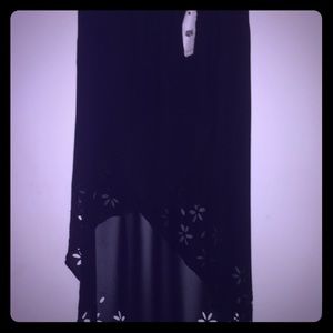 ❗️REDUCED PRICE❗️Naked Zebra- Black chiffon Skirt