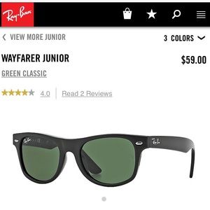 Junior Ray-Bans 😎