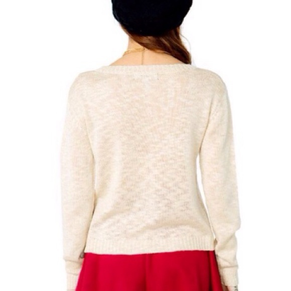 🌟Amazing Aztec Elephant Slouchy Pullover Sweater - Picture 2 of 3