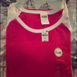 VS PINK Baseball tee