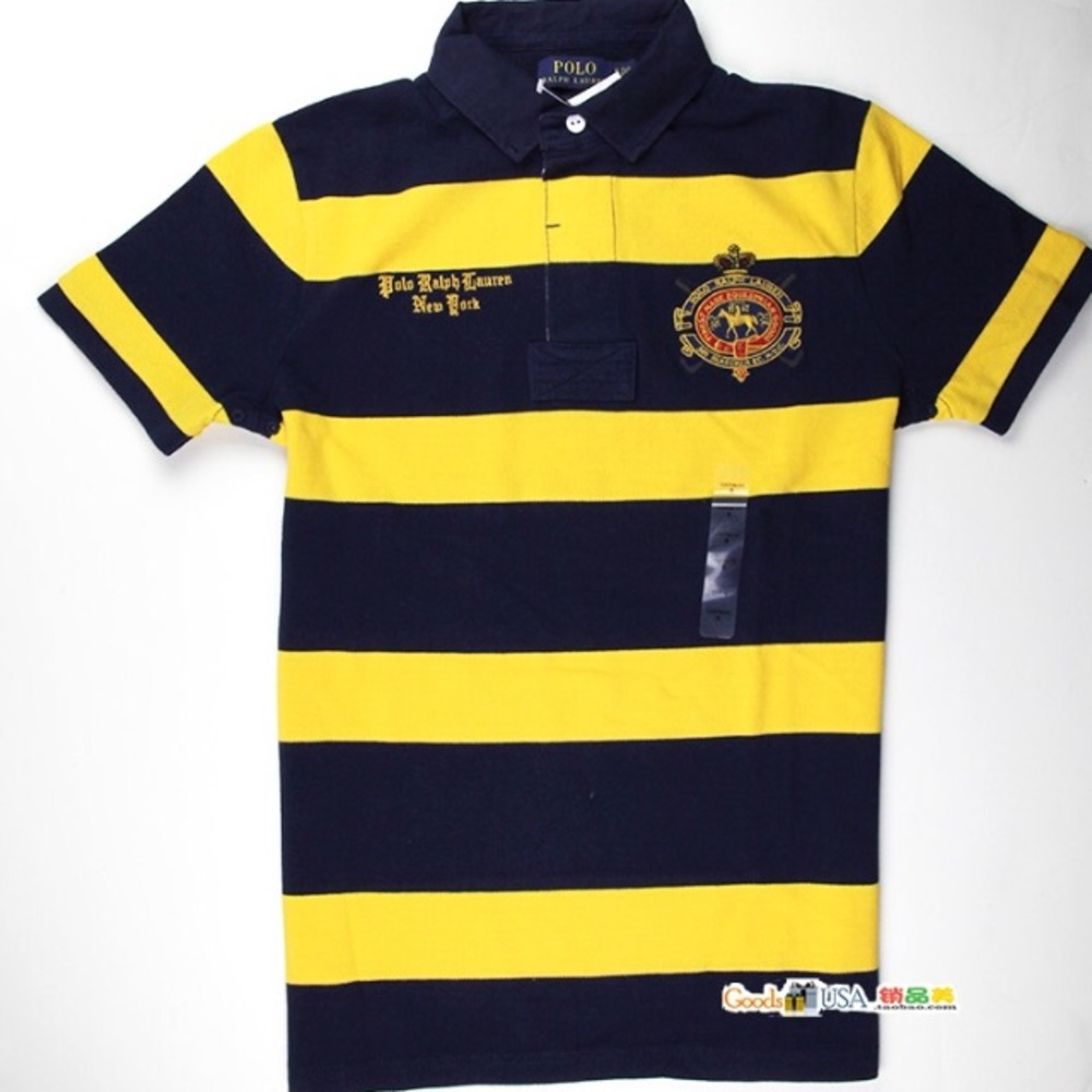 Blue and Yellow Polo