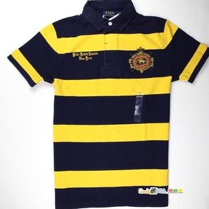 Blue and Yellow Polo