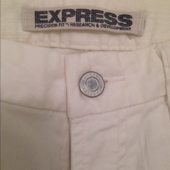 Express white jeans