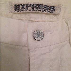 Express white jeans