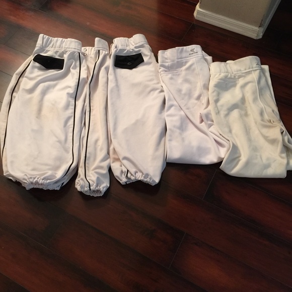Baseball Pants Grey/White