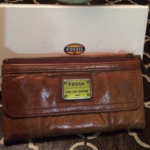 Authentic Fossil wallet