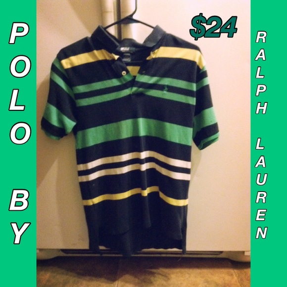 Striped Polo Shirt😄