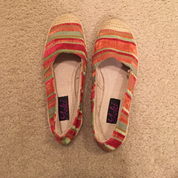 Espadrille flats (new w/o tags)