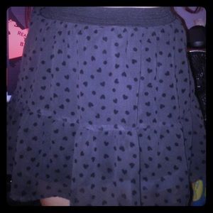 Hearts/ polka skirt