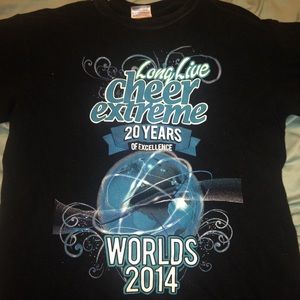 Cheer Extreme CEA 2014 Worlds t-shirt