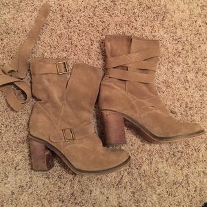 Jeffrey Campbell France Suede Boots