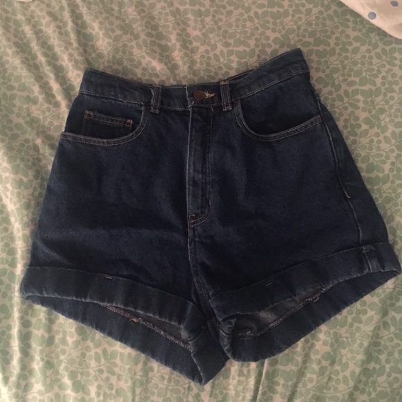 American Apparel High Waisted Shorts