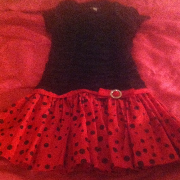 Black Lady Bug dress