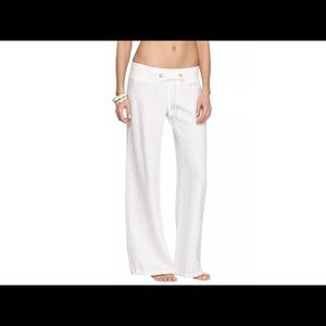 Lilly Pulitzer Linen Beach P White Resort❗️SOLD❗️