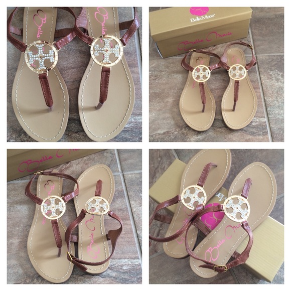 Bella Marie brown sandals - Picture 2 of 4